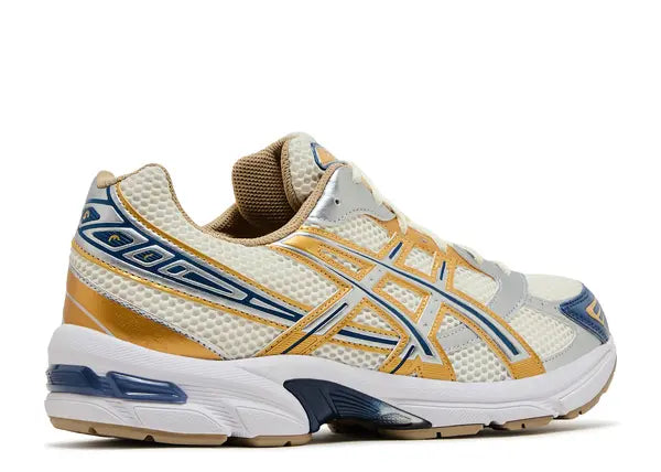 Asics Gel-1130 Cream Pure Silver Gold Blue