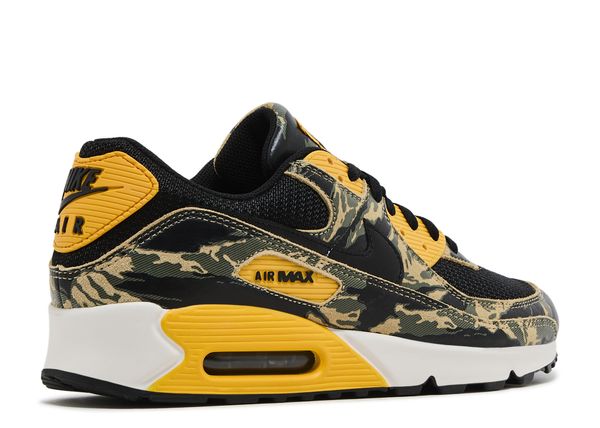 Nike Air Max 90 Premium Black University Gold Camo