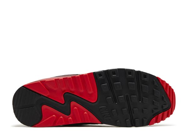 Nike Air Max 90 Smoke Grey Fire Red