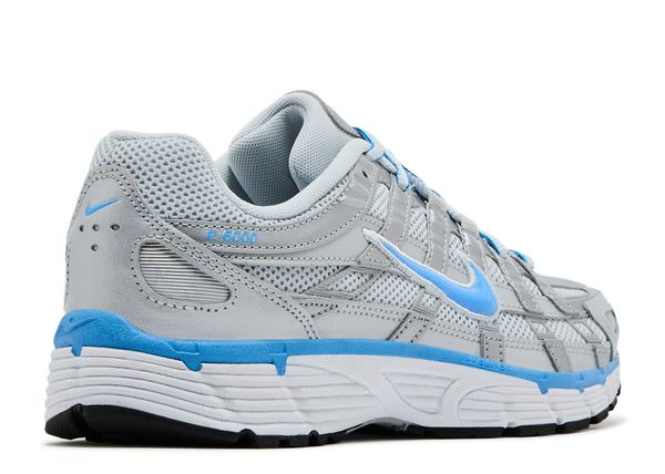 Nike P-6000 Metallic Platinum University Blue