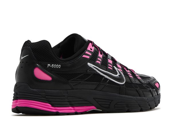 Nike P-6000 Pink Blast Metallic Silver Black