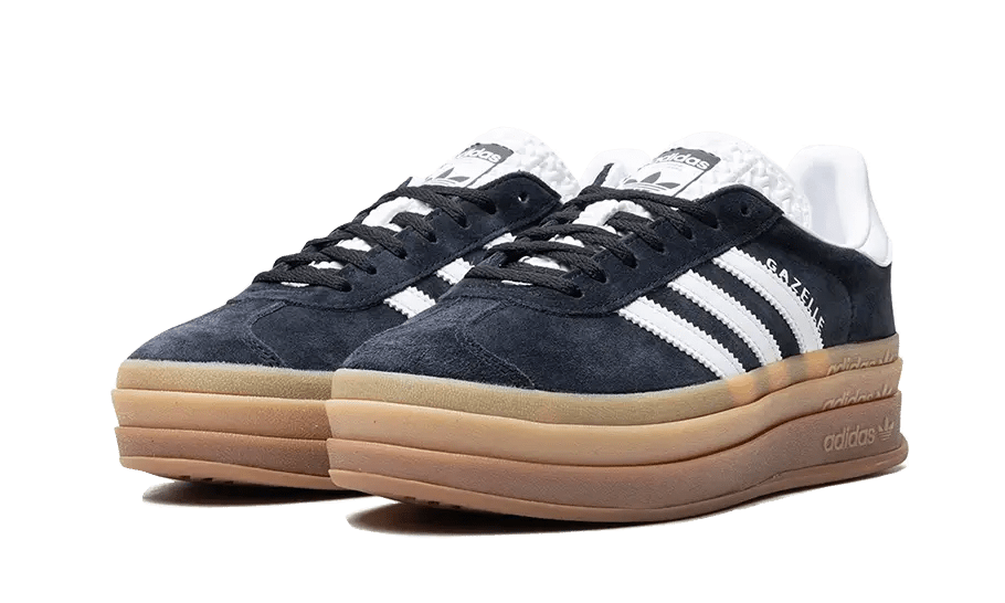 Adidas Gazelle Bold Core Black Cloud White - HyphedKickz
