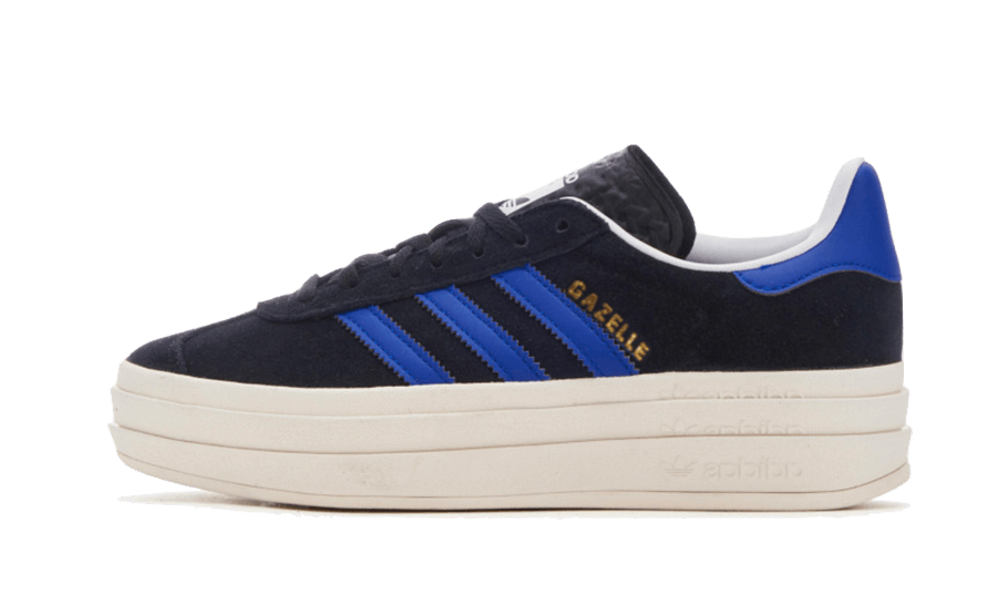 Adidas Gazelle Bold Core Black Lucid Blue - HyphedKickz