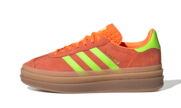 Adidas Gazelle Bold Solar Orange Solar Green - HyphedKickz