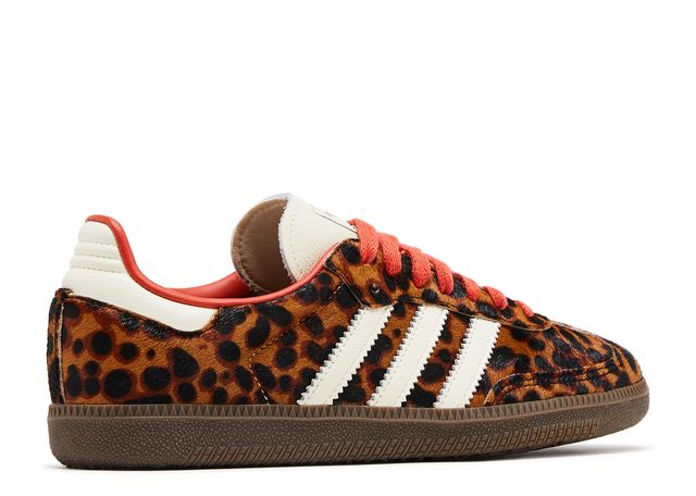 Adidas Samba OG Preloved Red Leopard