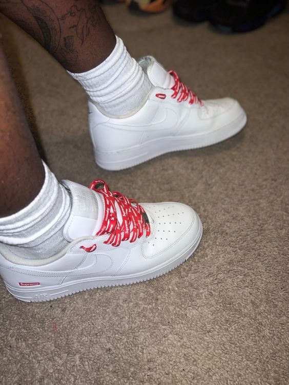 Nike Air Force 1 Supreme White