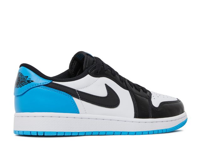 Jordan 1 Low OG Black Dark Powder Blue