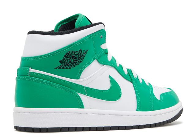 Jordan 1 Mid Lucky Green