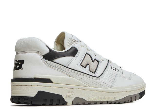 New Balance 550 Sea Salt Cream Black